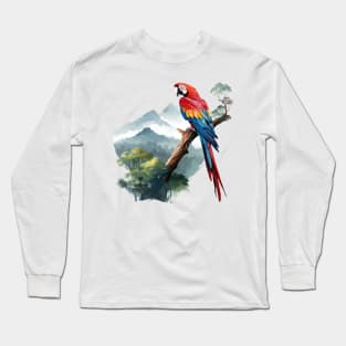 Macaw Lover Long Sleeve T-Shirt